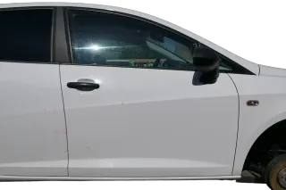 Ibiza 6J Tür vorne rechts Beifahrertür weiß LB9A 4/5-Türer - ohne Anbauteile - Bild 1