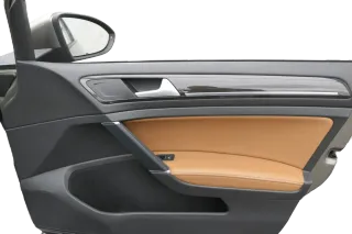 VW Golf 7 5G Limousine Türverkleidung Tür vorn hinten 4/5-Türer Leder braun - Bild 7
