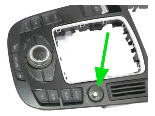 Audi A4 8K A6 4F Q7  Navi Navigation 8T0919609 WFX Bedieneinheit Schalter MMI - Bild 2