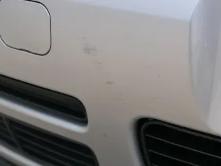 Polo 6N Stoßstange vorne breite Styling XXL Frontstoßstange silber LB7Z +Gitter - Bild 4