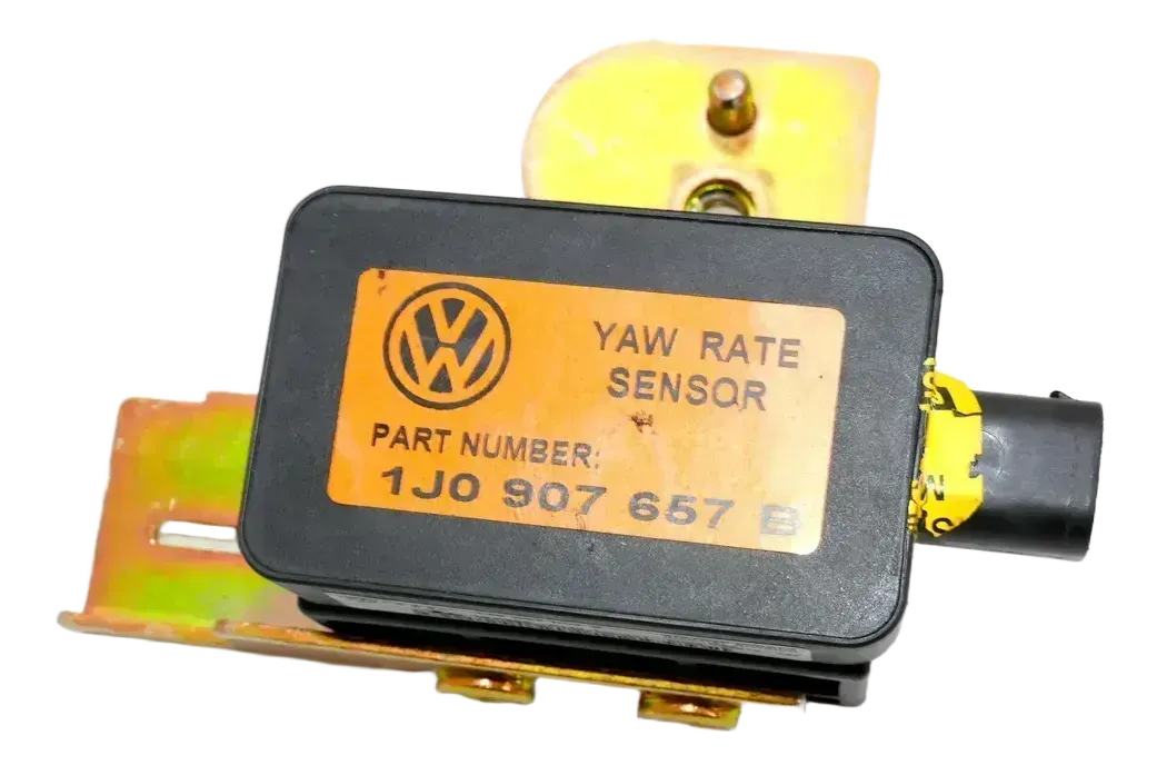 VW Golf 4 Bora Beschleunigungssensor ESP Sensor 1J0907657B Drehratensensor - Bild 1