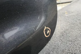 VW Touran 1T 1T3 Tür hinten links schwarz LC9X mit Scheibe und Heber - Bild 3