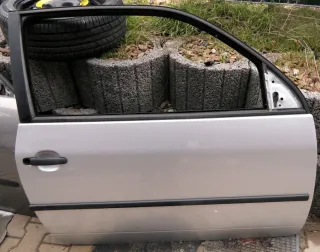 VW Lupo Arosa Tür vorne rechts Beifahrertür silber LS5N ohne Anbauteile (Mechani - Bild 1