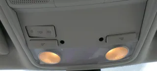 VW Golf 5 Innenraumleuchte Leuchte innen Leselampe Leseleuchte 1K0947105P grau - Bild 1