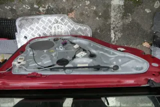 VW Polo 9N 9N3 Tür hinten links 4/5-Türer rot braun LC3X - Bild 2