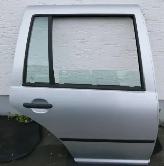 VW Golf 4 Bora Tür hinten rechts nur Kombi / Variant silber LA7W - Bild 1