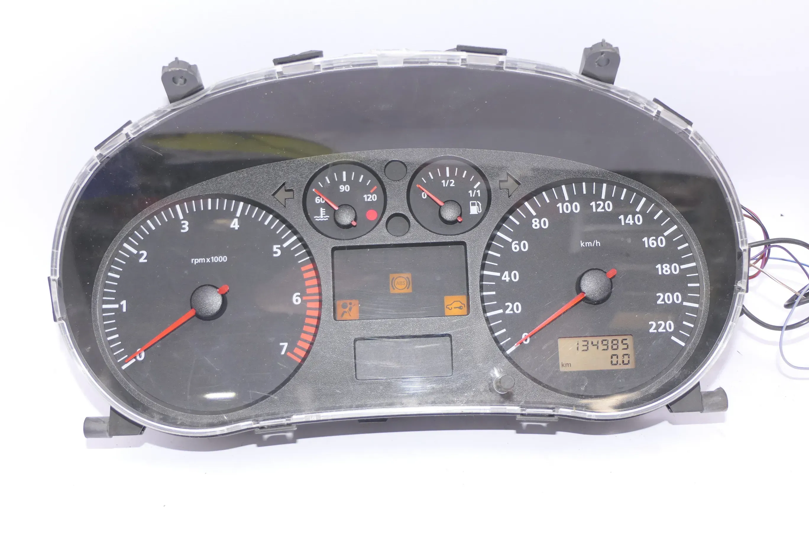 Seat Ibiza 6K3 Tachometer Tacho Kombiinstrument 6K0920801C 134.000km AUC AUD AN - Bild 1