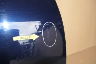 VW Golf 4 Limousine Tür hinten rechts blau LC5H (KEINkombi) Scheibe - Bild 2