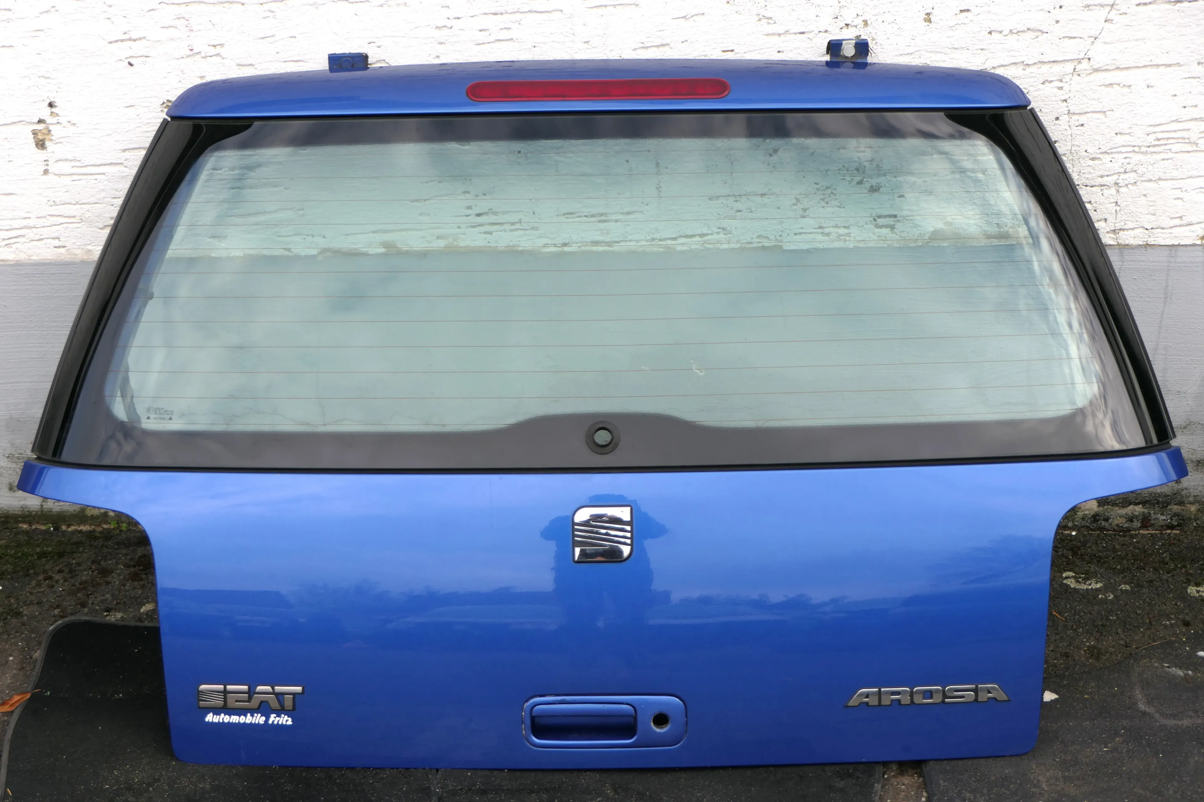 Seat Arosa Heckklappe Klappe hinten Kofferraumklappe blau LW5Y bis ca. Bj. 2000 - Bild 1