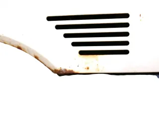 VW T4 kurze Version Kotflügel vorne rechts weiß R902 7D0821104B - Bild 4