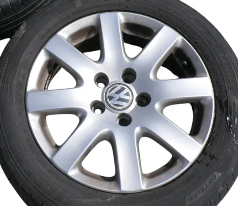 1x Golf 5 Eos Passat Original Alufelge Alu 3C0601025F 6,J x 16 H2 ET42 - Bild 1