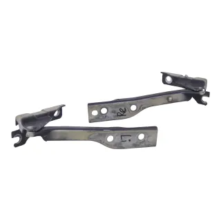 2x VW Polo 6R Scharniere für Motorhaube Klappe links + rechts schwarz LC9X - Bild 2