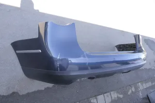 VW Passat 3C Kombi Stoßstange hinten Heckstoßstange grau blau LC5F PDC - Bild 4