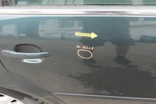 VW Passat 3B 3BG Kombi Variant Tür hinten rechts grün LD6S - Bild 3