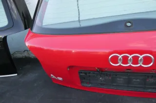 Audi A3 8L bis cBj. ca1999 Heckklappe Kofferraumklappe Klappe hinten rot LY3H la - Bild 4