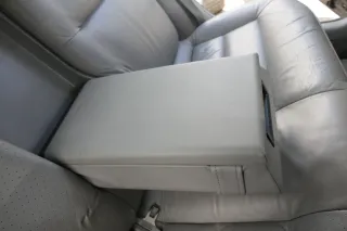 VW Passat 3BG Limousine Sitz Rückbank Rücksitzbank Sitzfläche Sitze Leder grau - Bild 3