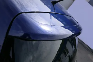 VW Golf 5 V Heckklappe hinten Kofferraumklappe mit Scheibe blau LD5Q Spoiler - Bild 5