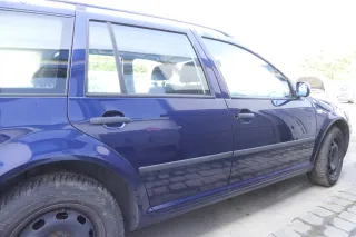 VW Golf 4 Bora Tür hinten rechts nur Kombi /Variant blau LB5N indigoblau ohne An - Bild 1
