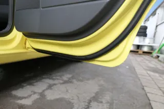 VW Polo 9N 9N3 Tür hinten rechts 4/5-Türer gelb LD1B - ohne Anbauteile - Bild 9