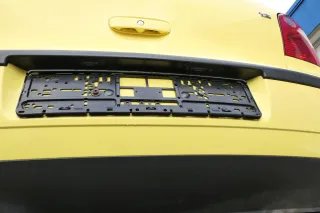 VW Polo 9N 9N3 Stoßstange Heckstoßstange hinten gelb LD1B - Bild 2