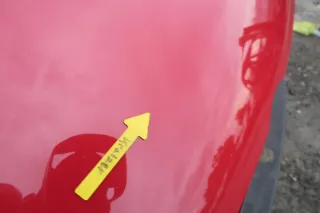 VW Fox 5Z Motorhaube Klappe vorn vorne rot LY3D Haube - Bild 6
