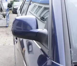 VW Passat 3B 3BG elektrischer Spiegel Außenspiegel rechts mit Glas blau LN5Y - Bild 2