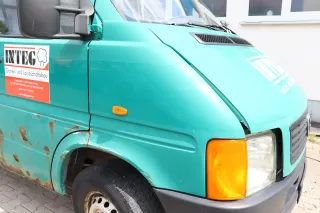 VW LT 35 2D Kotflügel vorne rechts grün L9ß2 - Bild 1