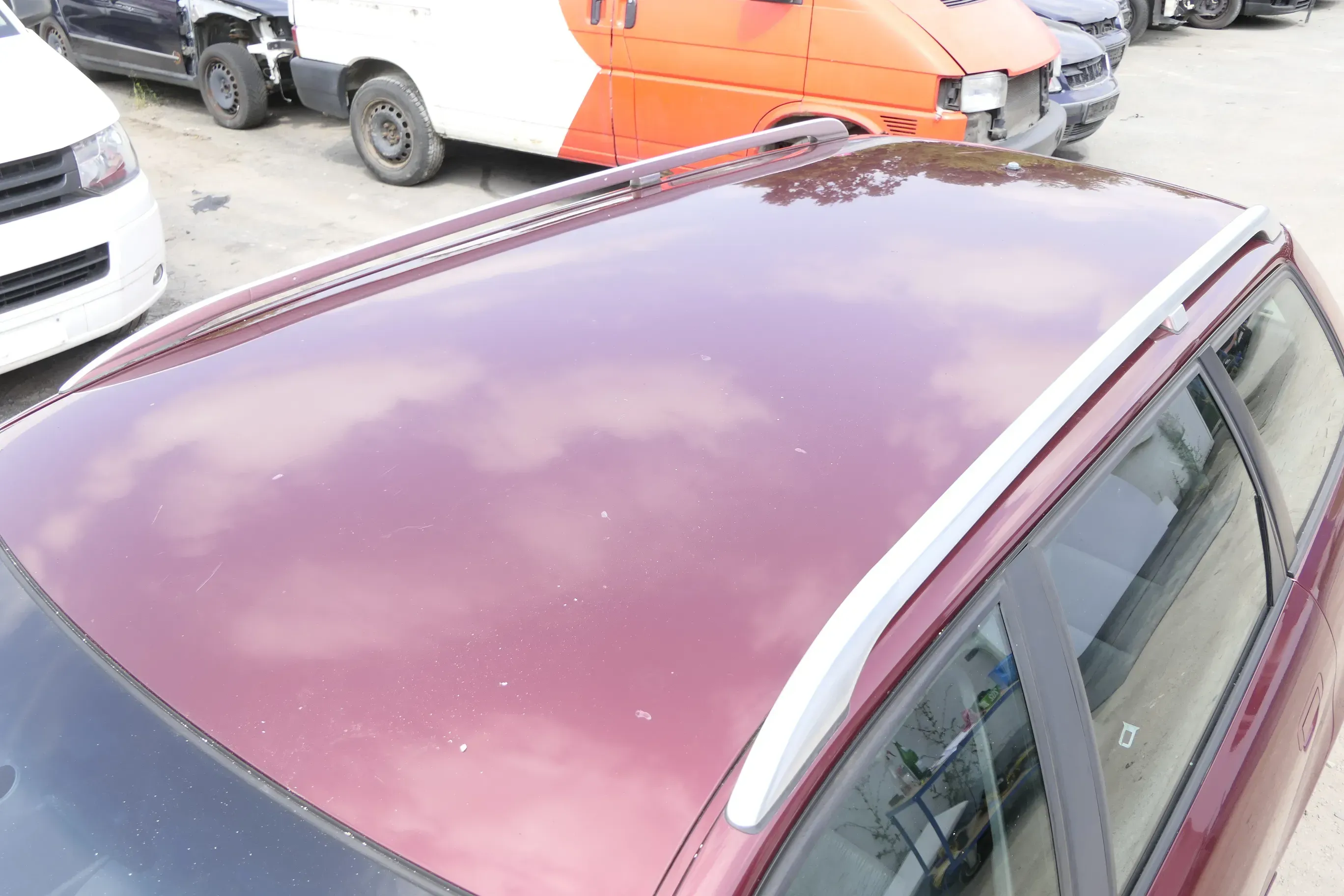 Audi A4 B5 Dachreling Reling Dach beide rechts und links Reeling chrom silber - Bild 1
