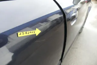Audi A4 B6 8E nur Türblatt Tür hinten rechts blau LZ5L Kombi+Limo - Bild 6