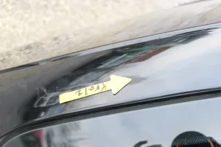 VW Lupo 6X Heckklappe Klappe Kofferraumklappe Scheibe schwarz L041 ohneAnbautei - Bild 7