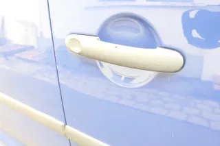 VW Touran 1T3 1T Tür vorne rechts Beifahrertür blau LL5M indienb ohne Anbauteile - Bild 2