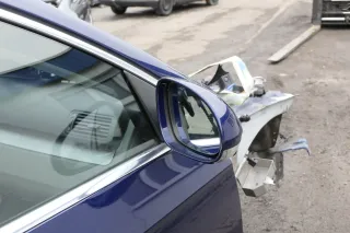 VW Passat 3C elektrischer Spiegel Außenspiegel rechts blau LD5Q anklappbar Umfel - Bild 4