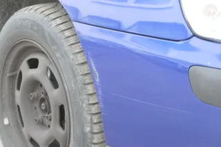 Seat Ibiza 6K Stoßstange Frontstoßstange vorne blau LS5N Facelift ab1999 Grill - Bild 5