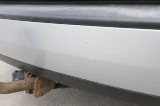 VW Golf 4 Kombi Avant Stoßstange hinten Heckstoßstange Stoßfänger silber LA7W - Bild 8