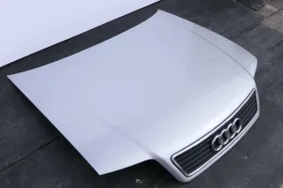Audi A6 4B Motorhaube Klappe vorn (bis ca. Ende 2001) silber Haube Grill - Bild 5
