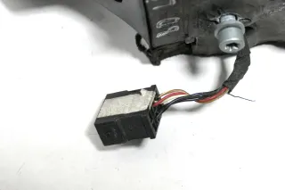 Audi A4 B5 Spiegel Außenspiegel links elektrisch blau LZ5L MingBlau - Bild 2