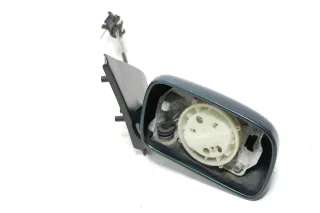 VW Polo 6N manueller mechanischer Spiegel Außenspiegel rechts grün LC6P - Bild 1