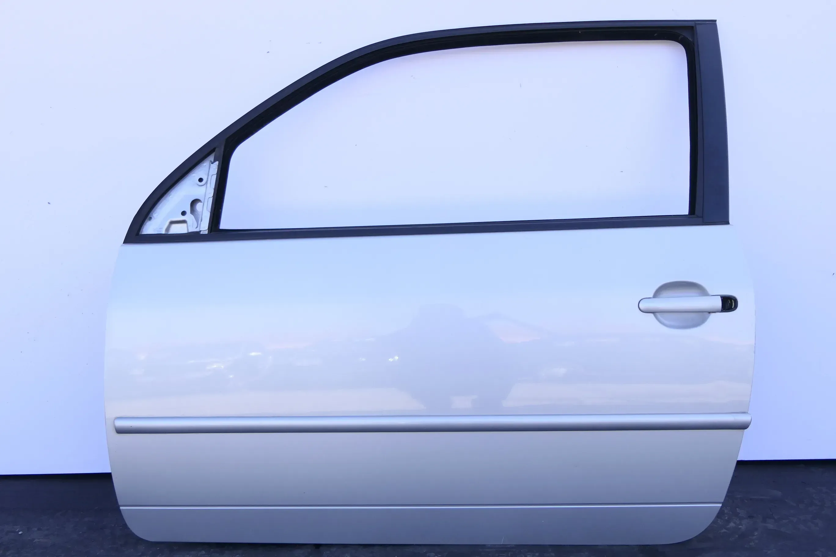 VW Lupo Seat Arosa Tür vorne links Fahrertür silber grau LR7X (elektr.Fensterheb - Bild 1