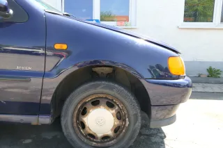 VW Polo 6N 6N1 Kotflügel vorne rechts blau LB5N indigoblau - Bild 1