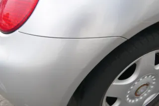 VW New Beetle 9C Stoßstange hinten Stoßfänger grau silber LG9R Heckstoßfänger - Bild 10