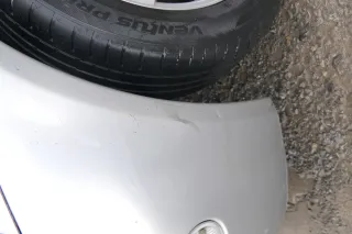 VW New Beetle 9C Stoßstange vorne Stoßfänger vorn silber grau LG9R - Bild 12