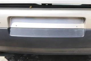 VW Golf 5 1K Limousine Stoßstange hinten Heckstoßstange besch beige gold LD1W - Bild 2