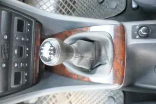 Audi A6 4B Schaltknauf Schaltsack Schaltknüppel original 5-Gang Leder schwarz - Bild 2