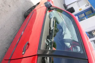 VW Lupo Seat Arosa Tür vorne links Fahrertür rot LP3G (mechanischer Fenster - Bild 11