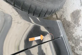 VW Polo 9N Kotflügel vorne rechts schwarz L041 bis ca.Bj.2004 - Bild 5