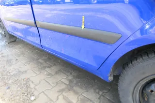 Skoda Fabia 5J Limousine Tür hinten links blau LF5K - Bild 7