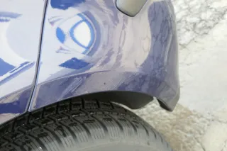 VW Polo 9N 9N3 Stoßstange Heckstoßstange hinten blau LB5N - Bild 6