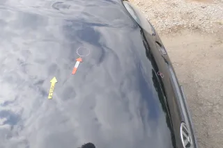 VW Lupo Motorhaube Klappe Frontklappe Haube vorne schwarz L041 uni - Bild 6