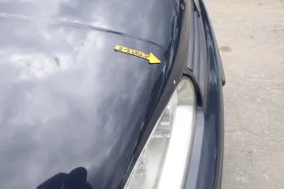 VW Golf 4 Motorhaube Haube Klappe vorne blau LA5G - Bild 5