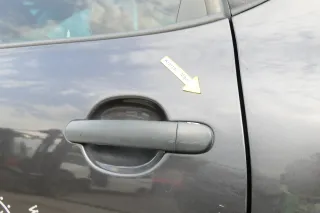 Seat Altea 5P Tür hinten links schwarz LS9N - ohneAnbauteile - Bild 8